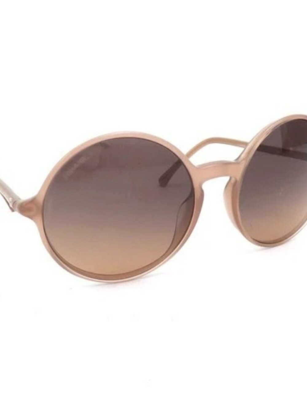 Auth CHANEL CC Logo Sunglasses Beige Plastic - 56541a